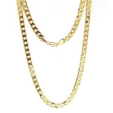 Brass Men′s Necklace in Gold Platting Fashion Jewelry